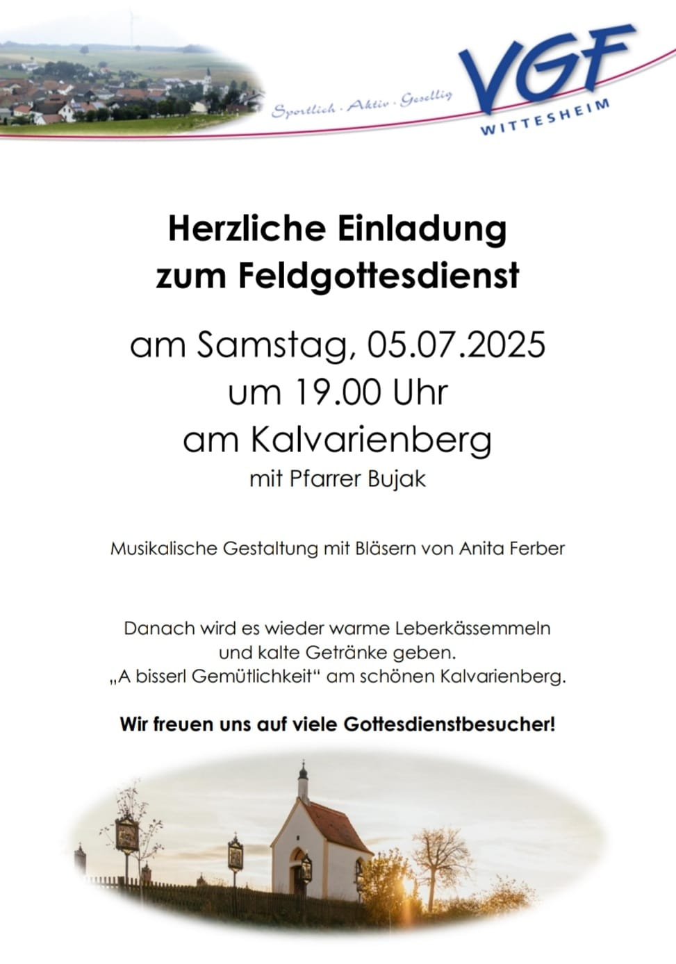 Feldgottesdienst Feldgottesdienst
