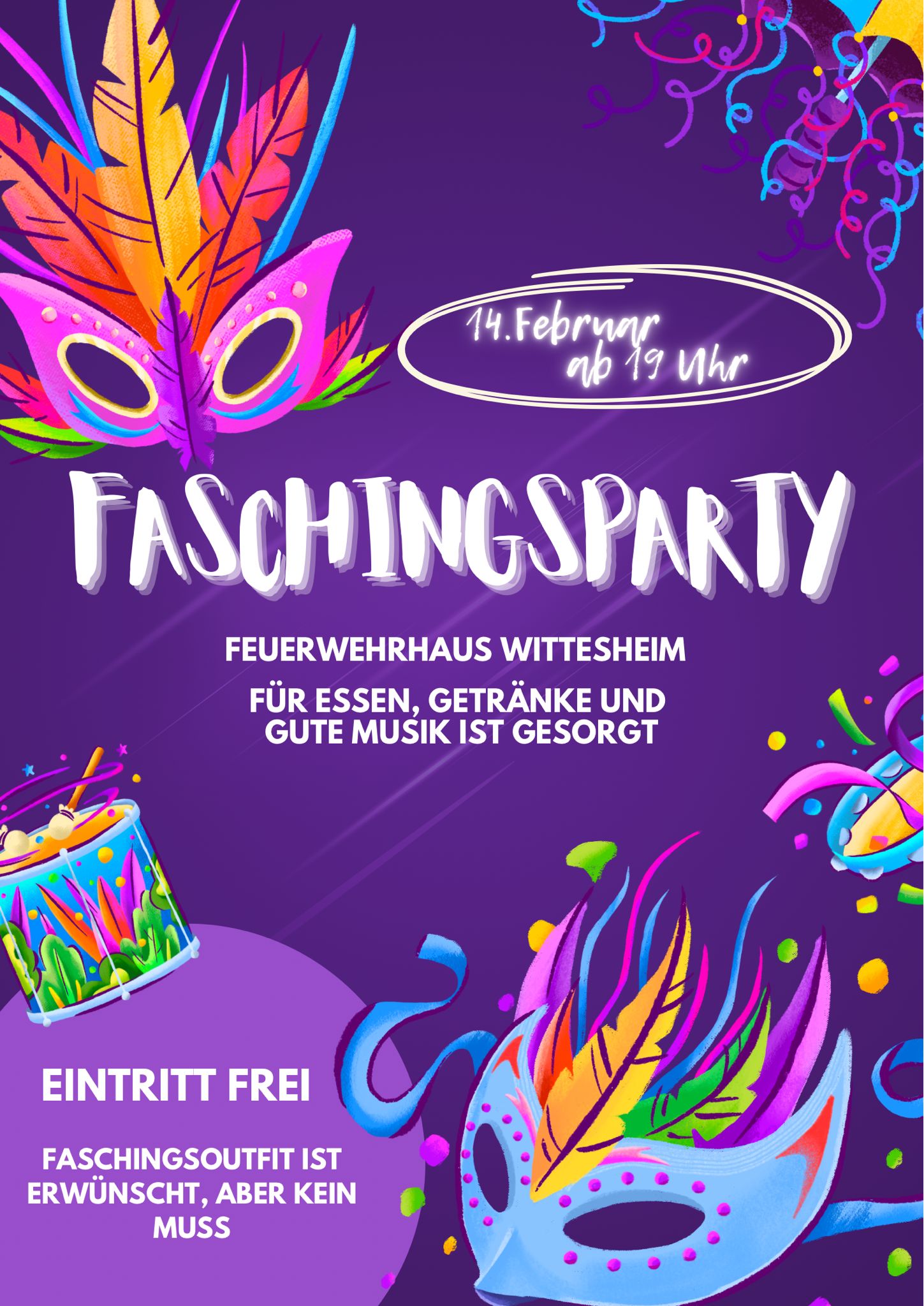 Faschingsparty Faschingsparty