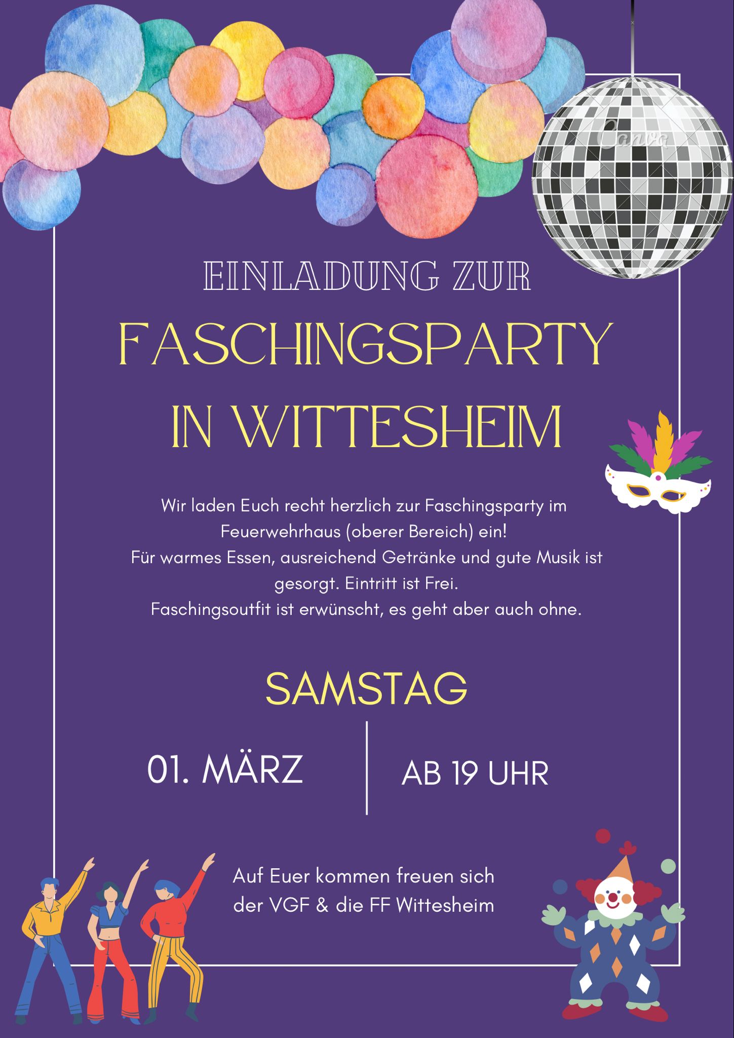 Faschingsparty Faschingsparty